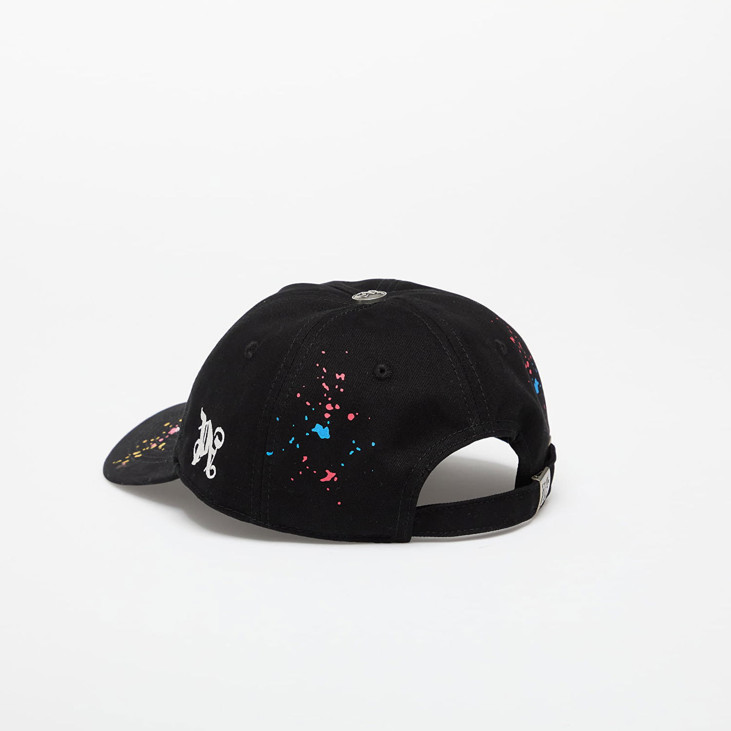Šiltovka Palm Angels Palm Angels Curved Logo Painted Cap Čierna | PMLB104F25FAB0011084, 1