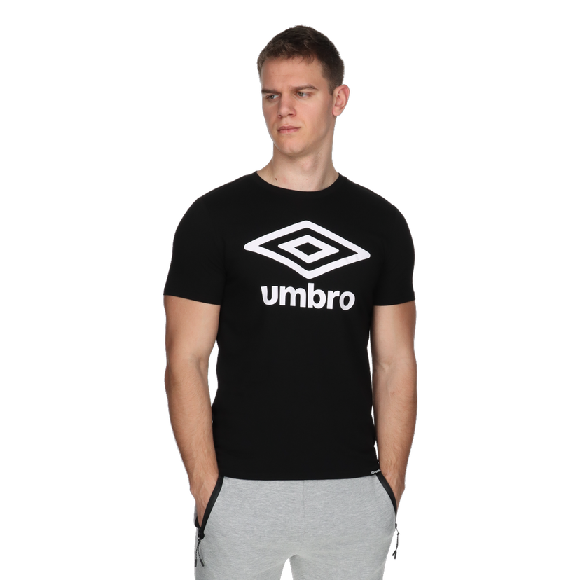 Tričko Umbro T-Shirt Big Logo Čierna | UMA241M800-01