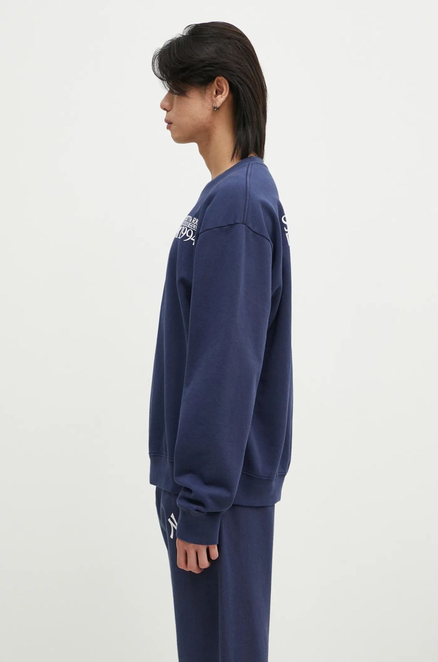 Mikina Sporty & Rich Finish Line Print Sweatshirt Navy | ST071516170BL32, 1