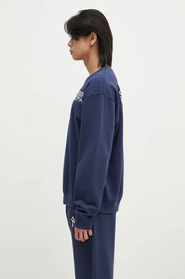Mikina Sporty & Rich Finish Line Print Sweatshirt Navy | ST071516170BL32, 1