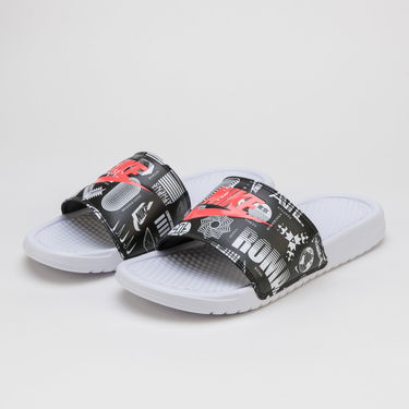 Tenisky a topánky Nike Benassi JDI Print Biela | 631261-107, 1