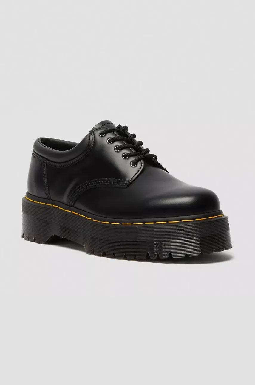 Tenisky a topánky Dr. Martens 8053 Quad Leather Platform Shoes Čierna | DM24690001, 1