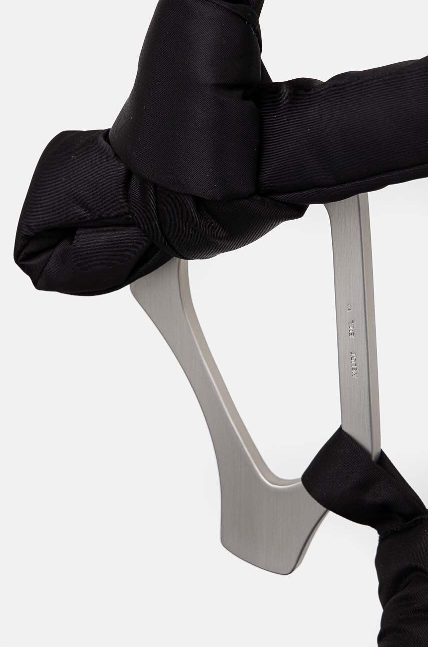 Black Padded Shoulder Bag