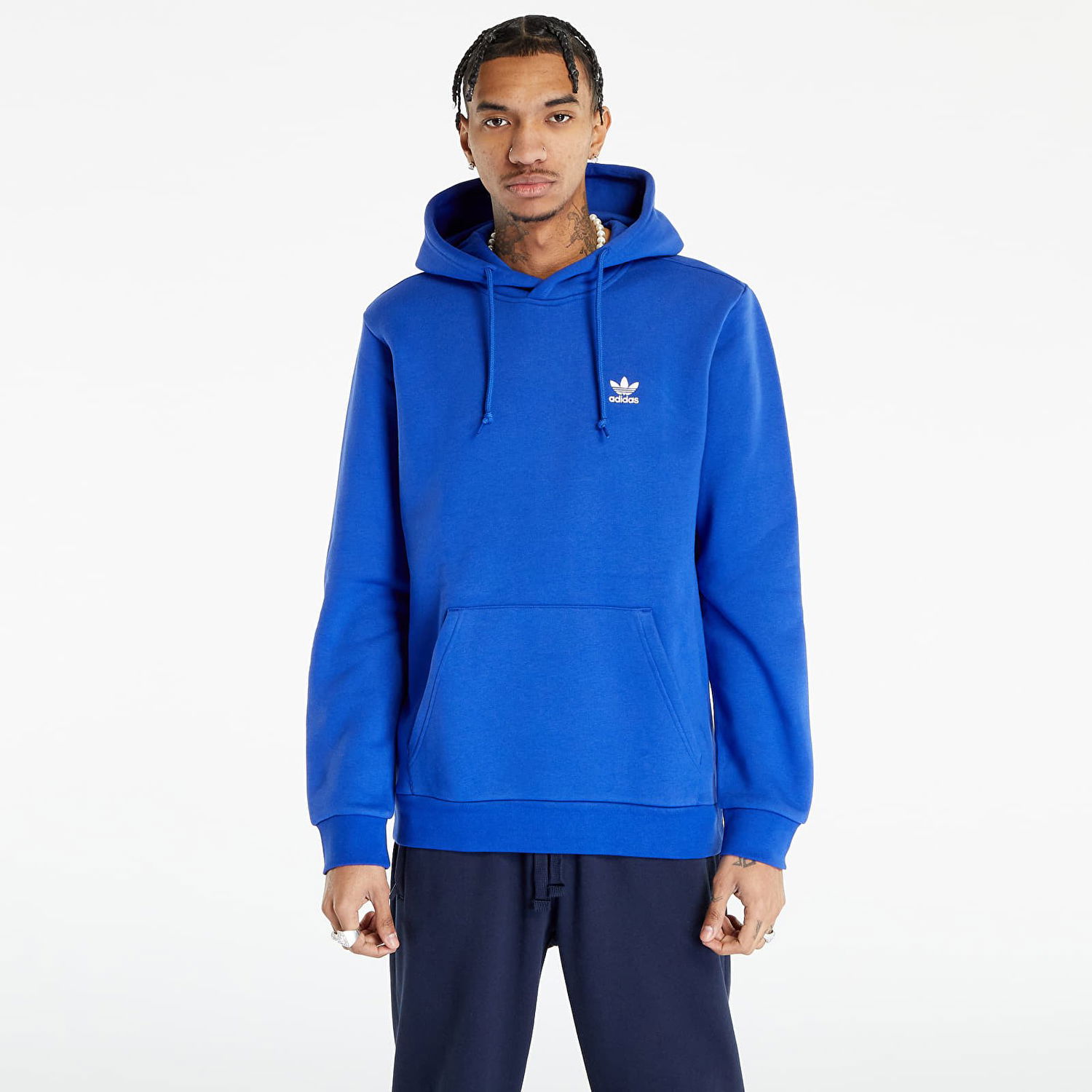 Mikina adidas Originals Trefoil Essentials Hoody Modrá | IA4891, 0