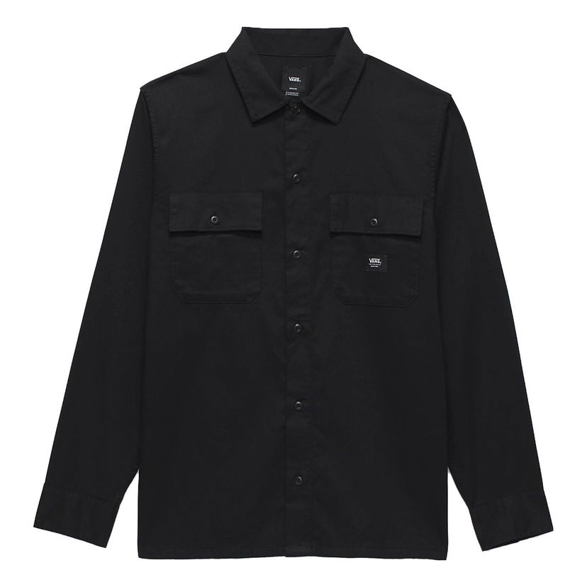 Košeľa Vans Sparwood Long Sleeve Shirt Čierna | VN000AARBLK