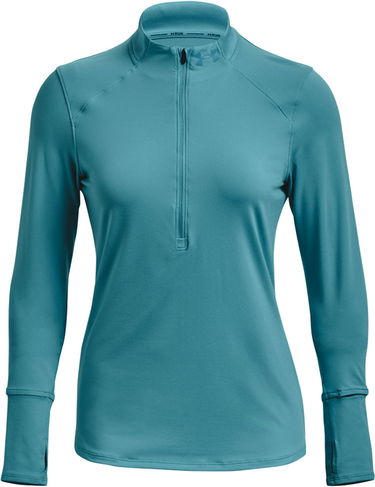 Tričko Under Armour Qualifier Run 2.0 Half-Zip Tyrkysová | 1365632-433, 0