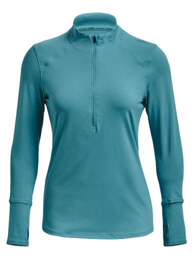 Tričko Under Armour Qualifier Run 2.0 Half-Zip Tyrkysová | 1365632-433