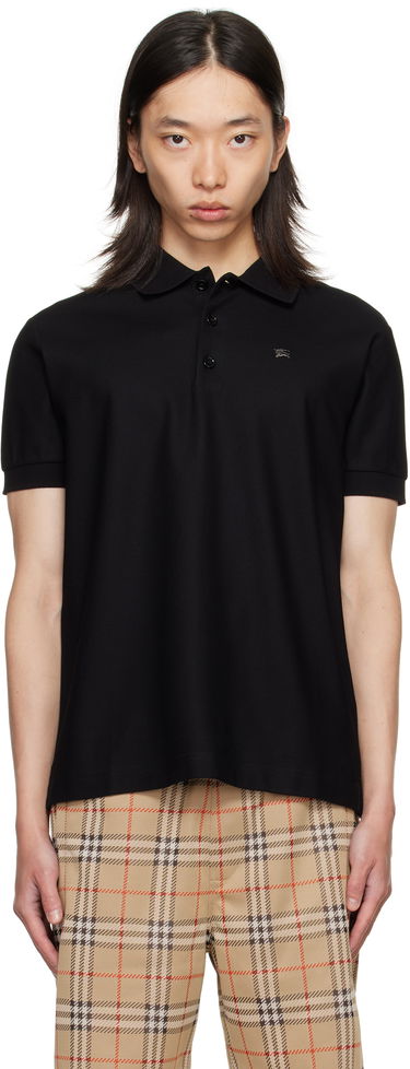 Polo tričko Burberry Burberry EKD Cotton Polo Čierna | 8116183, 0