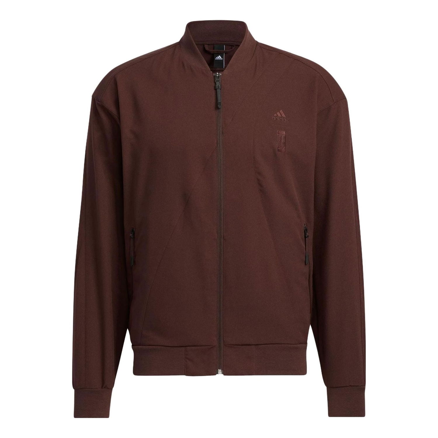 Bomber bunda adidas Originals Wuji Comm Woven Jacket Hnedá | IP4935, 0