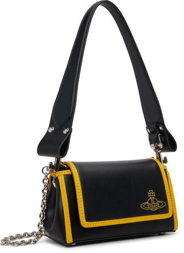 Taška cez rameno Vivienne Westwood Vivienne Westwood Hazel Small Orb Logo Shoulder Bag with Contrast Trim Rôznofarebný | 4603000SW-S0027-, 1
