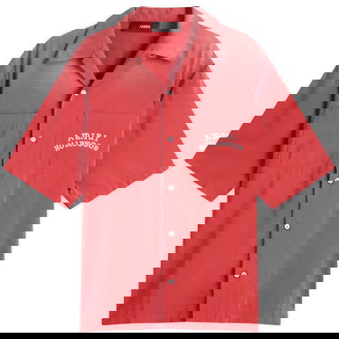 Košeľa AMIRI AMIRI Hollywood Bowling Shirt, Size Large Červená | AMSTCA1154-VarsityRed, 1