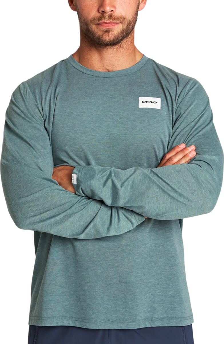 Tričko Saysky Clean Motion Long Sleeve Zelené | omrls51c2015-omrls51c2015