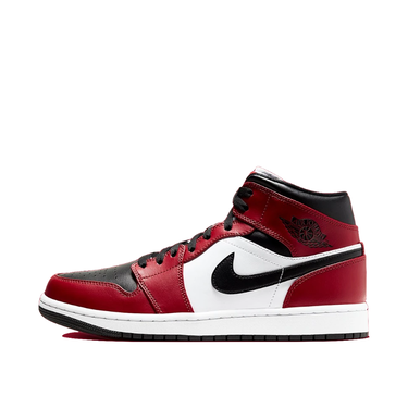 Tenisky a topánky Jordan Air Jordan 1 Mid GS "Chicago Black Toe" Červená | 554725 069, 1
