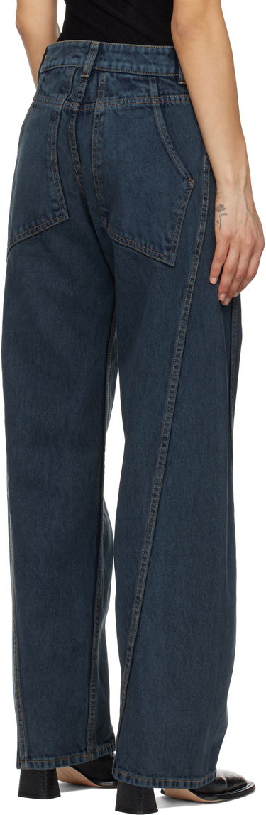 Džínsy Eckhaus Latta Eckhaus Latta Bend Jeans Modrá | 1225-EL-PS25-P -, 2