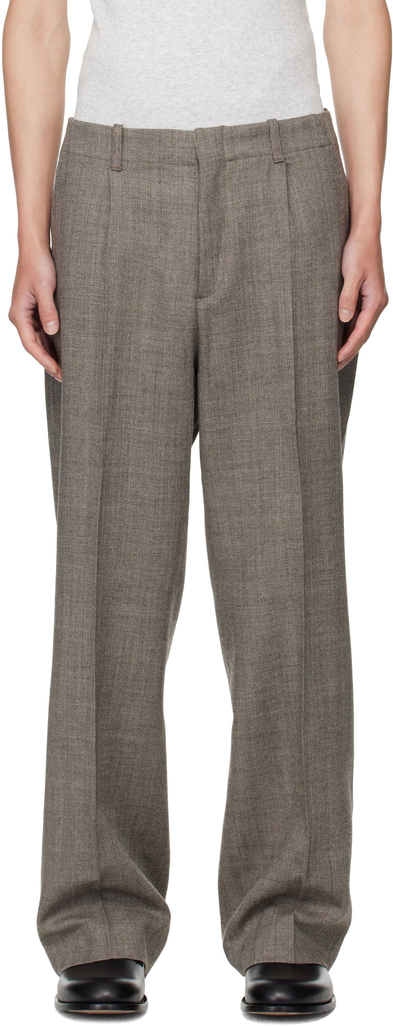 Nohavice OUR LEGACY Our Legacy Borrowed Chino Trousers Šedá | M4254BBN, 0