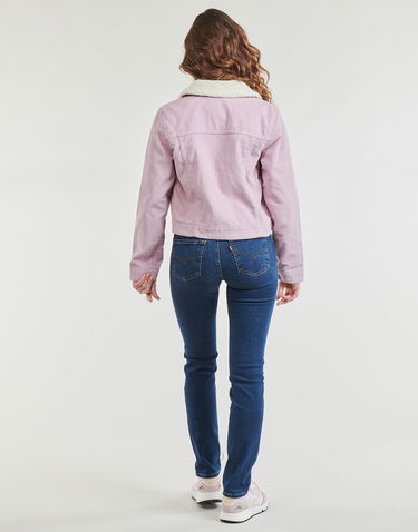 Bunda Levi's Retro Sherpa Trucker Jacket Ružová | A7441-0000, 3