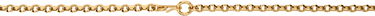 Opasok CHLOÉ Iconic Large Belt Metalická | CHC24AC068CB7, 1