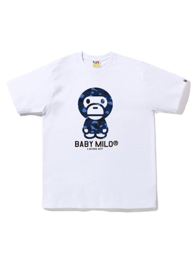Tričko BAPE Color Camo Baby Milo Tee Biela | 2I80-110-004