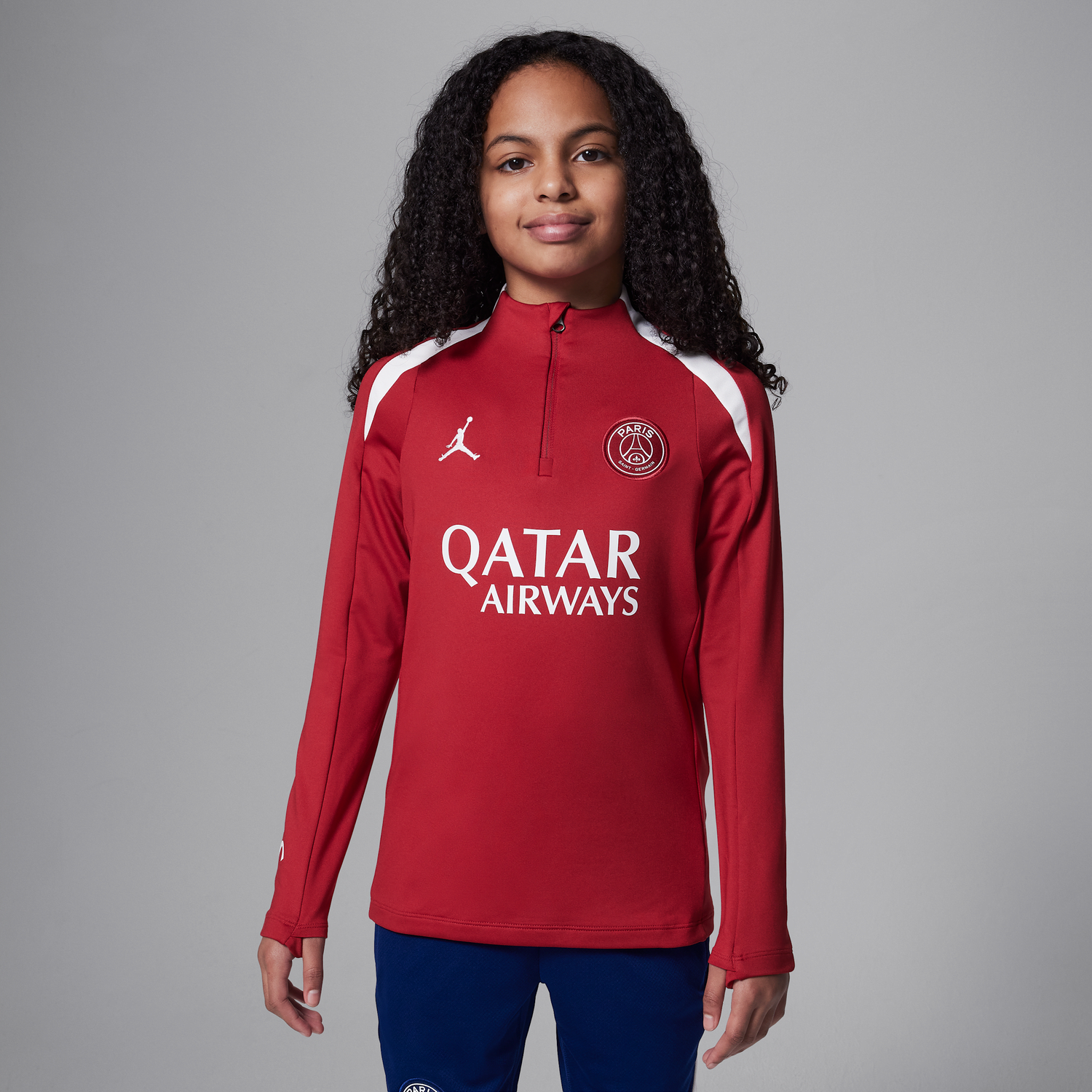 Sveter Jordan Jordan Paris Saint-Germain Strike Drill Top Červená | HJ3508-660, 0