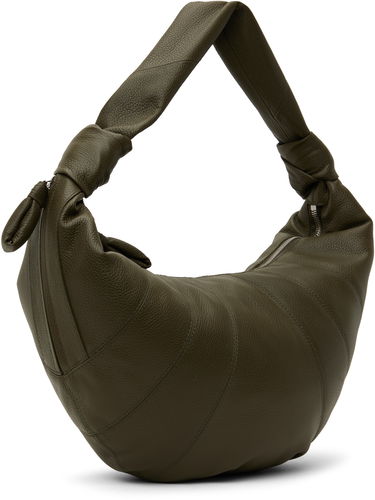 Kabelka LEMAIRE LEMAIRE Fortune Croissant Leather Shoulder Bag Zelené | BG0071 LL0018, 1