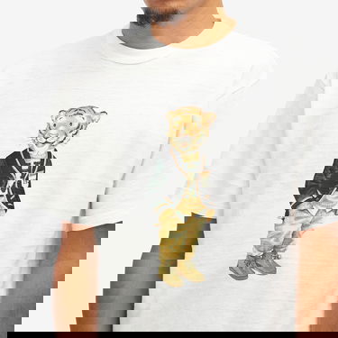 Tričko Human Made Human Made Graphic T-Shirt With Tiger Print Biela | HM28TE005-WH, 5