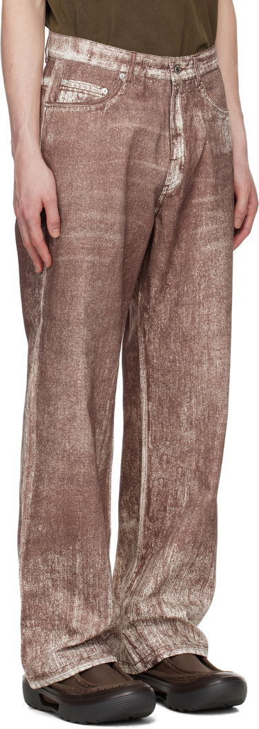 Džínsy Camper Camperlab Paint Print Jeans Hnedá | AU00022-003, 1