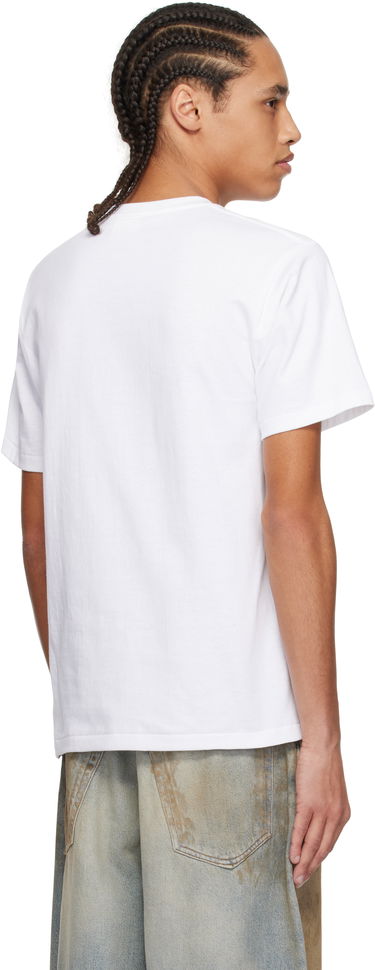 Tričko BAPE Map Camo Stencil Logo T-Shirt Biela | 001TEL301024M, 2