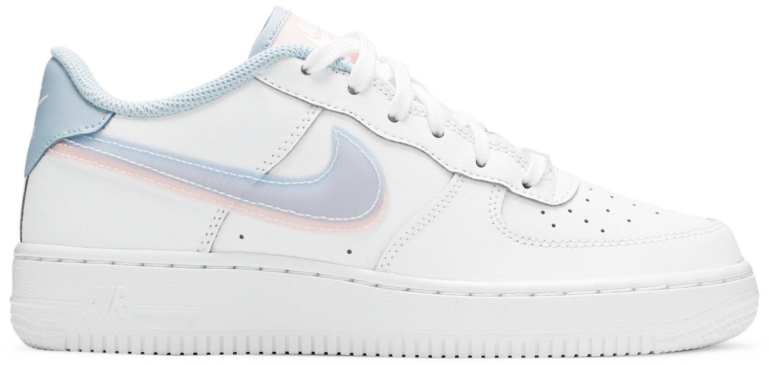 Nike Air Force 1 Low LV8 Double Swoosh Blue Pink (GS) - CW1574-100 -  Restocks