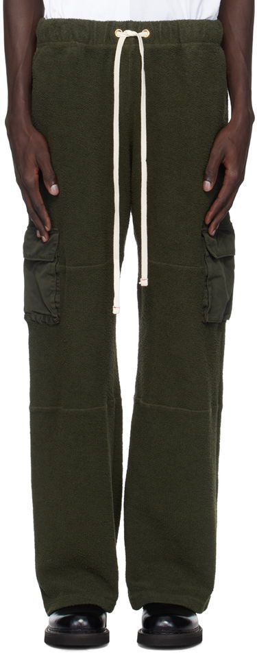 Cargo nohavice LES TIEN Les Tien Heavyweight Cargo Pants Zelené | CF-3045-IO, 0