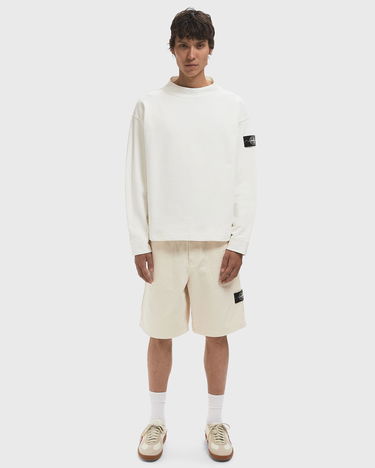 Mikina Stone Island Stone Island Mock Neck Sweatshirt Biela | K2S156100001S00T2.V0099, 1