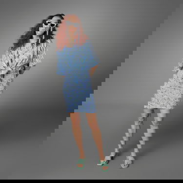 Šaty adidas Originals Island Club Tight Dress Modrá | IU0648, 5