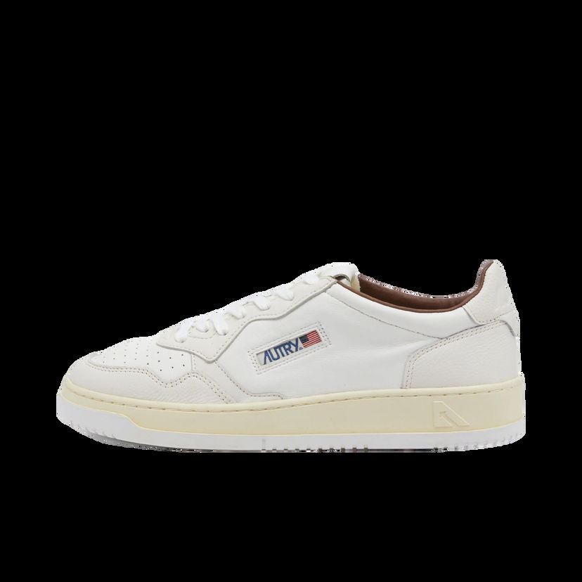 Tenisky a topánky Autry Medalist Low Leather Sneaker Biela | AULMDT01