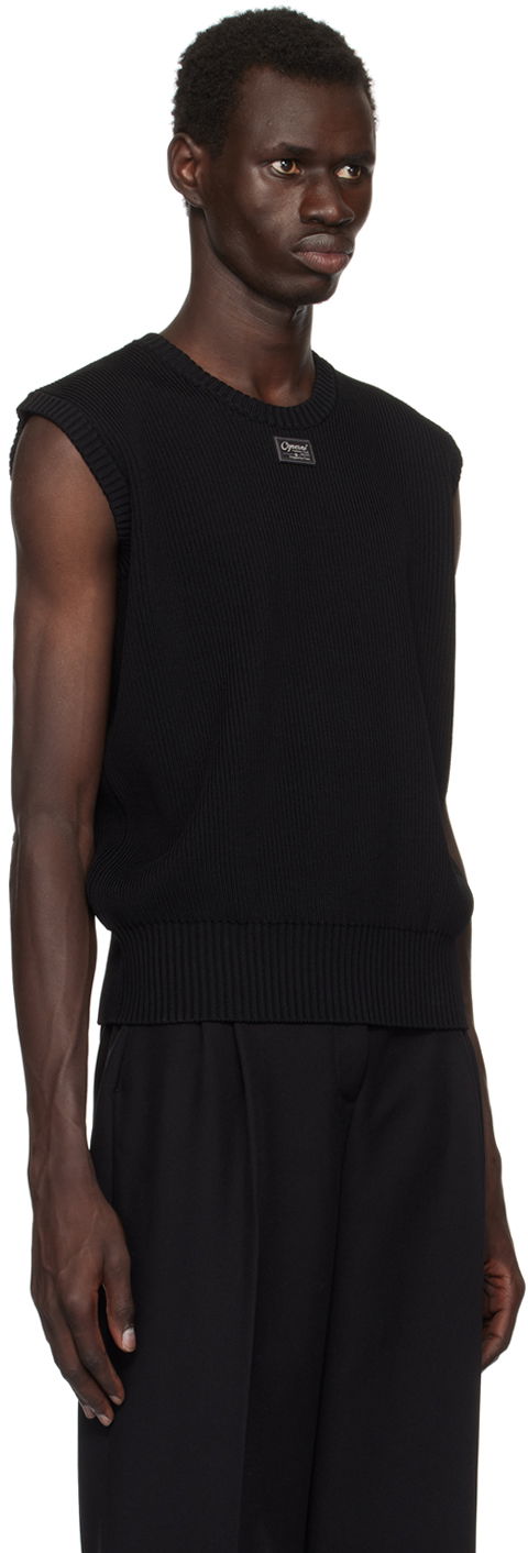 Sveter Coperni Coperni Knit Sleeveless Vest Čierna | ML115Y3003MEN, 1