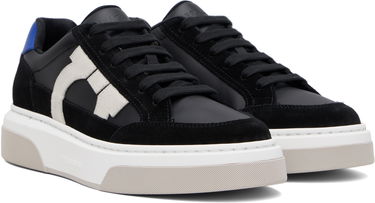 Tenisky a topánky FERRAGAMO Low Cut Gancini Outline Čierna | 769884, 3
