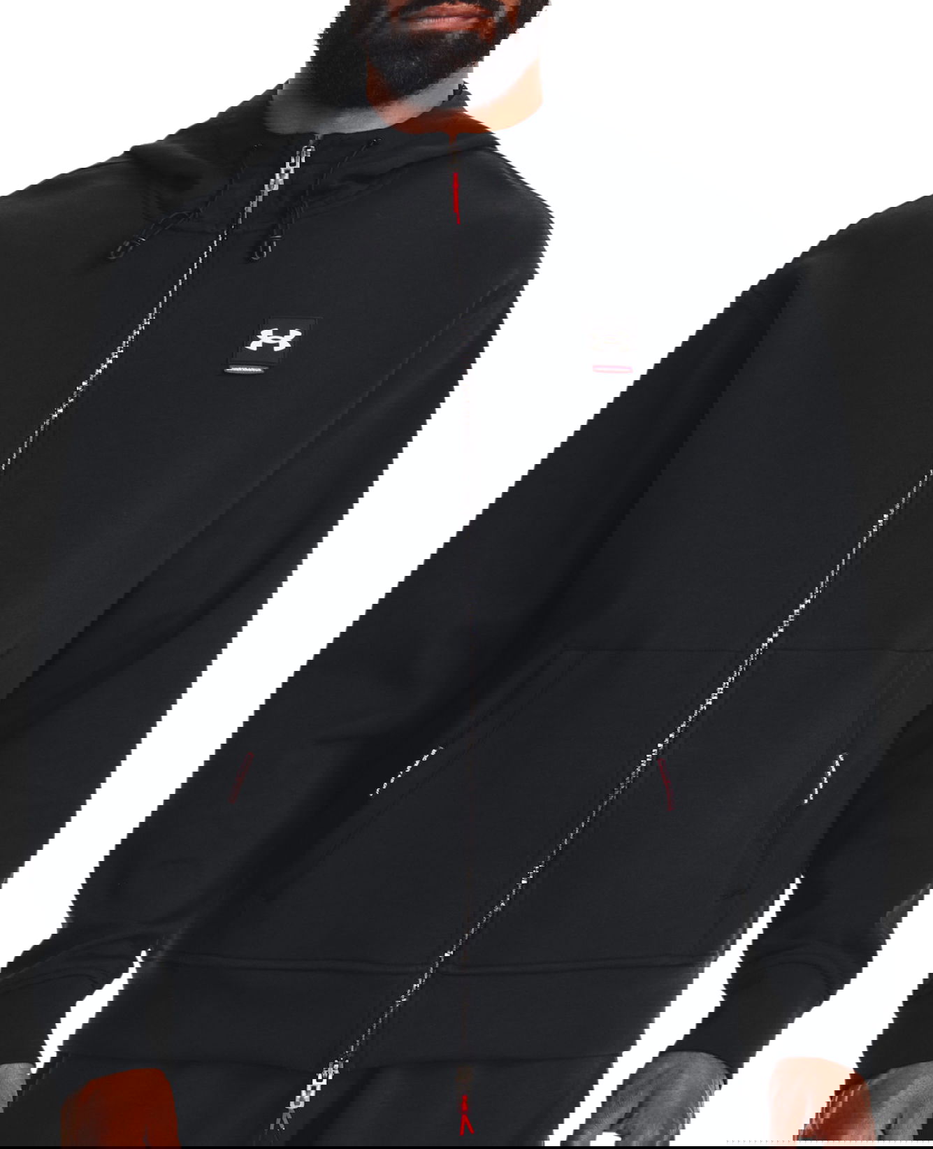 Mikina Under Armour UA Summit Knit Full Zip Hoodie Čierna | 1373801-001, 0