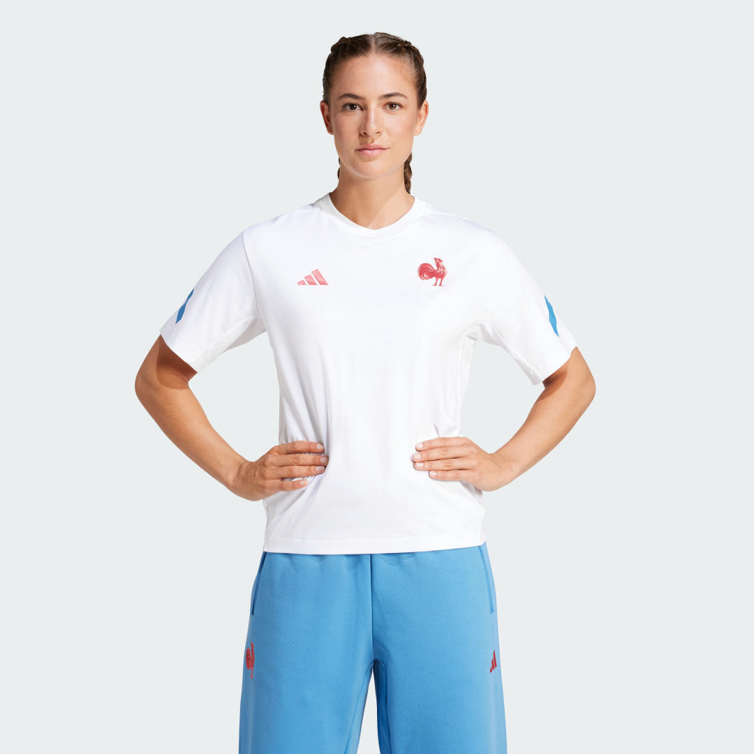 Tričko adidas Performance Travel Biela | JC8609, 0