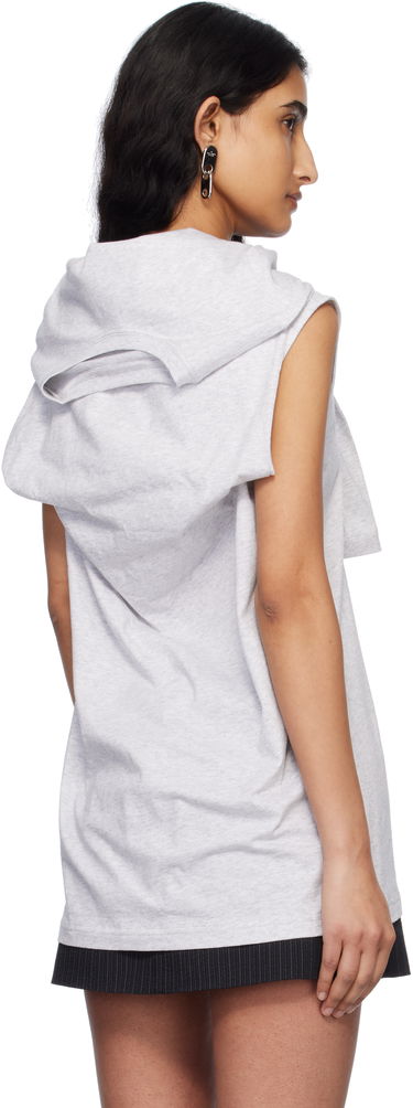 Tielko Acne Studios Acne Studios Layered Tank Top Šedá | AL0465-, 2