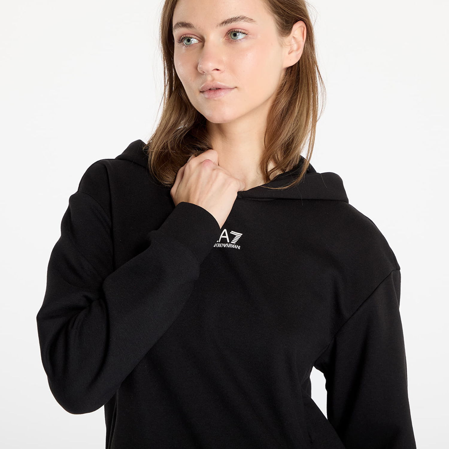 Mikina Emporio Armani Sweatshirt EA7 Sweatshirt Black XS Čierna | 6DTM16TJQLZ1200, 1