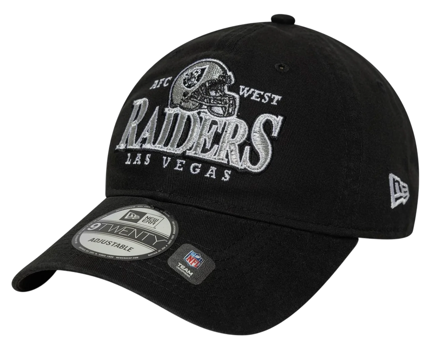 Šiltovka New Era NFL Las Vegas Raiders Helmet 9Twenty Cap Čierna | 60667635-60667635