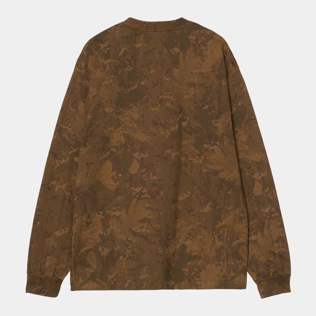 Tričko Carhartt WIP Carhartt WIP Long Sleeve Camo Combi T-Shirt Hnedá | I035858_9, 1