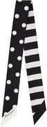 Striped & Polka-Dot Headscarf