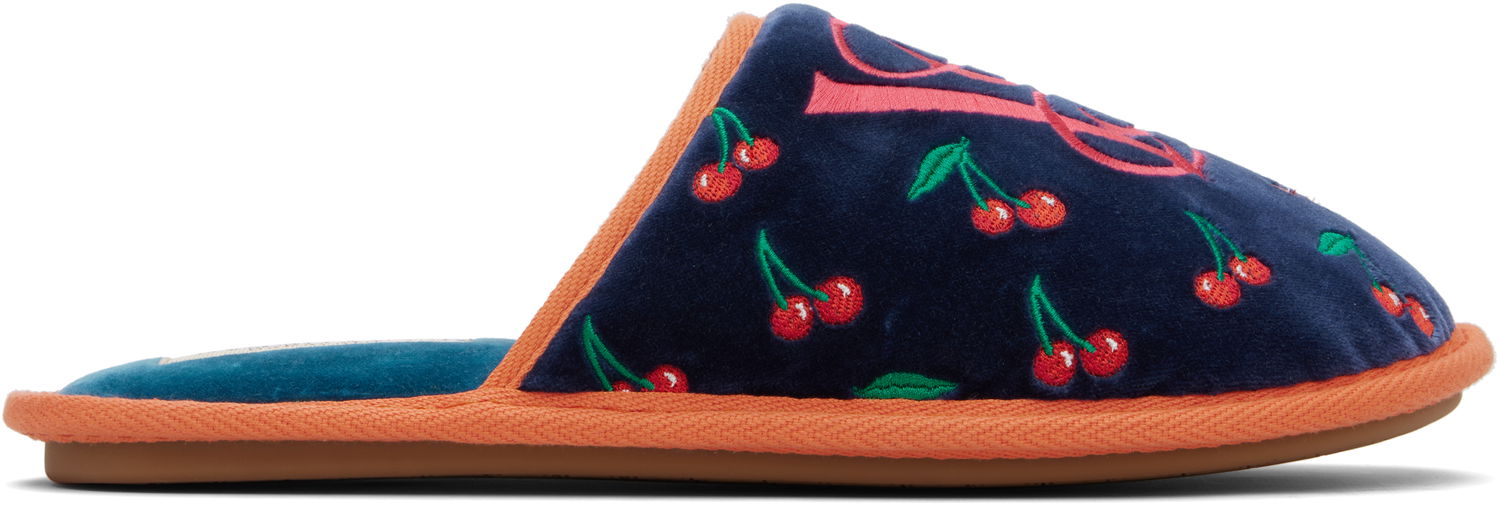 Tenisky a topánky Valentino Valentino Garavani Ta Chambre Slippers Navy | 7Y2S0J88SNJ, 0