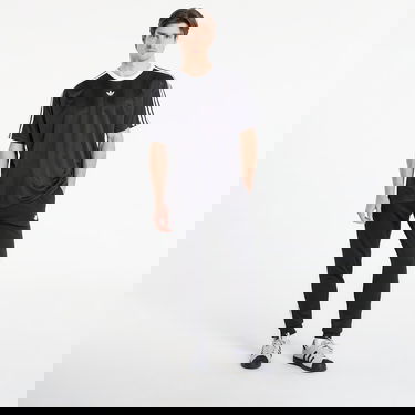 Dres adidas Performance Adicolor Striped Short Sleeve T-Shirt Čierna | KD5830, 3