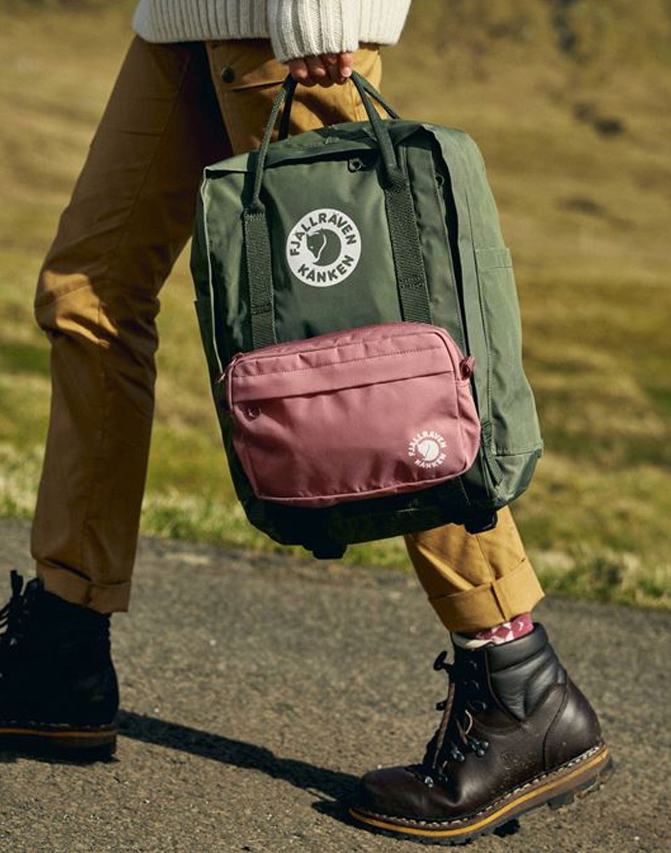 Taška cez rameno FJÄLLRÄVEN Tree-Kanken Pocket Ružová | 23526-304, 1