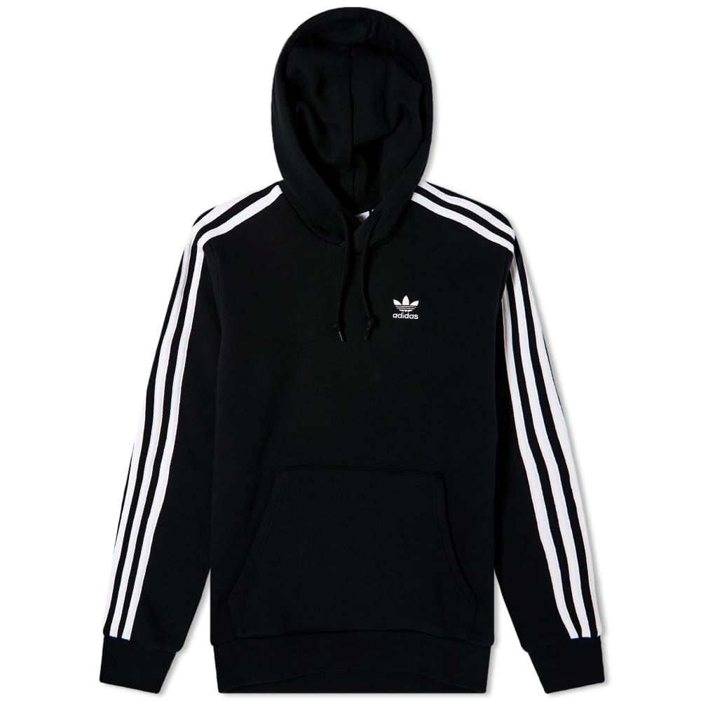 Mikina adidas Originals 3 Stripe Hoody Čierna | IA6346, 0