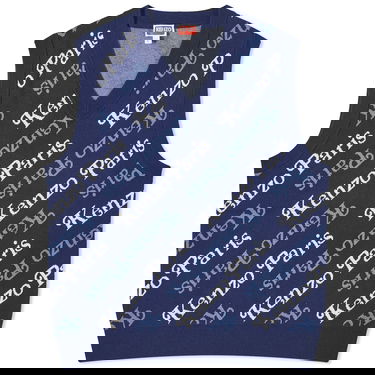 Vesta KENZO Verdy x Knit Vest Navy | FE55PU4583CB-77, 0