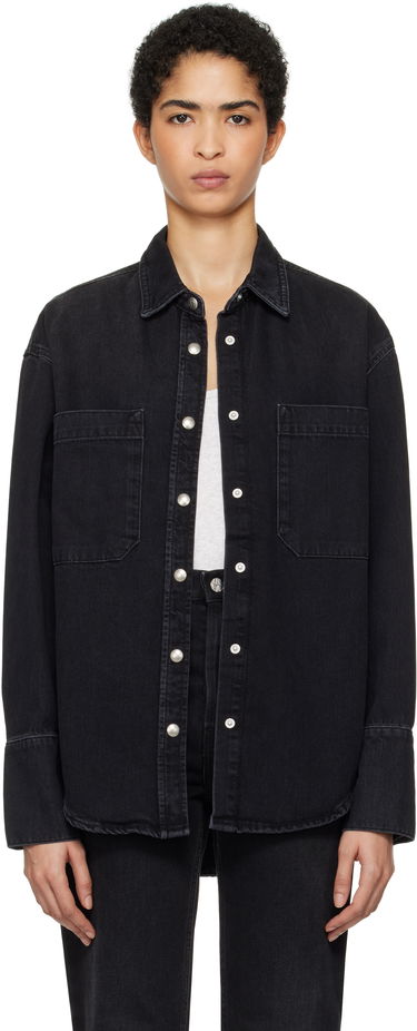 Košeľa Anine Bing Denim Shirt Čierna | A-07-10238-WBL1, 0