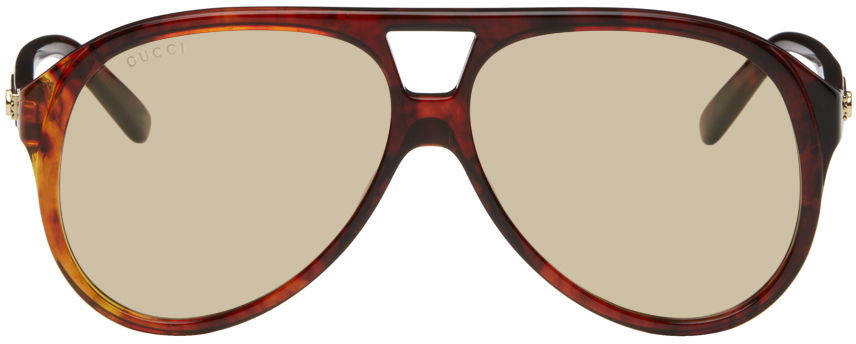 Slnečné okuliare Gucci Aviator Sunglasses Hnedá | GG1286S-002, 0