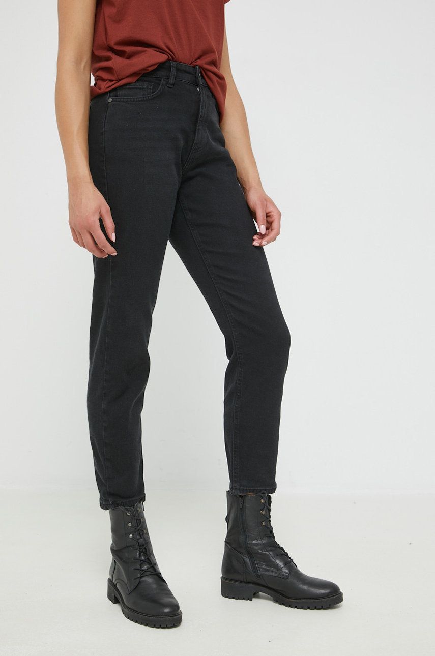 Džínsy Noisy May High Waist Jeans Čierna | 27021112.BlackDenim, 0