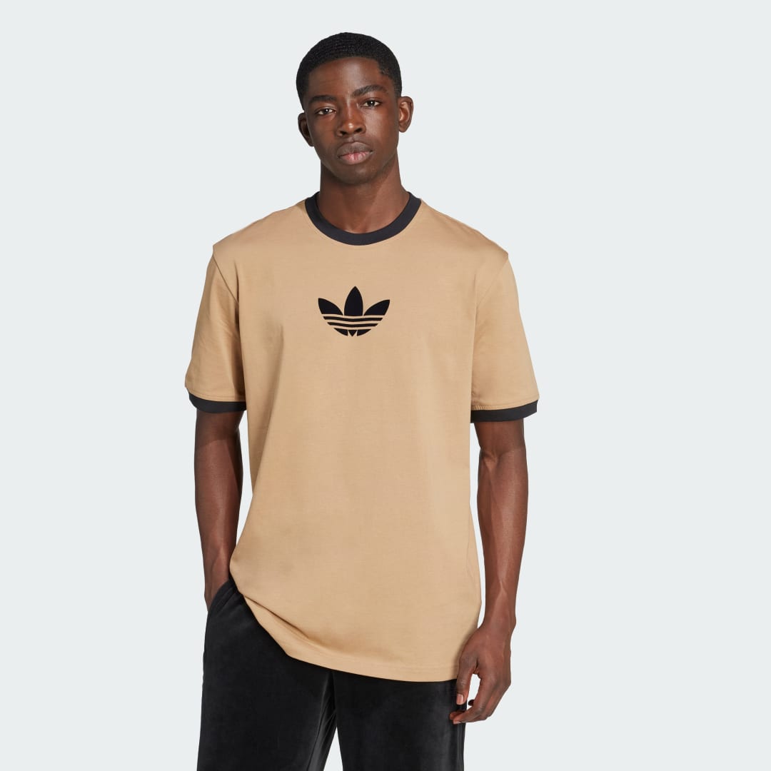Tričko adidas Performance Adicolor Loose 2000s Cali T-Shirt Béžová | JX1516, 0